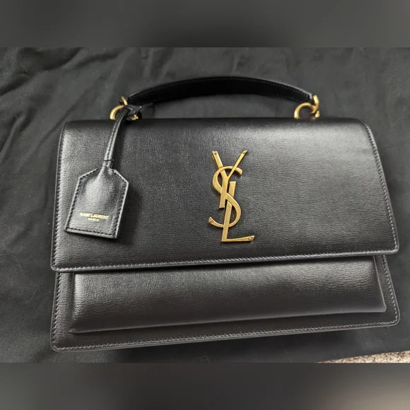 YSL sunset medium top handle bag - Picture 10 of 16